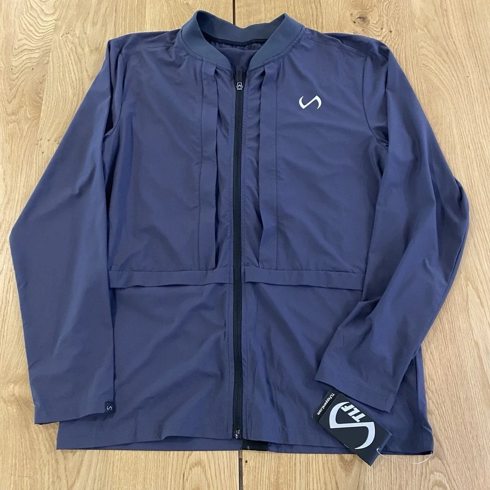 TLF‎ Element League NWT Warm up Jacket Men's Medium Armada Full Zip